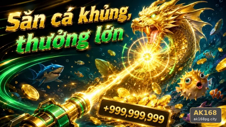 Bắn Cá AK168 Trên Điện Thoại: Đánh Giá Trải Nghiệm Săn Thưởng Thực Tế Tại ak168pg.city