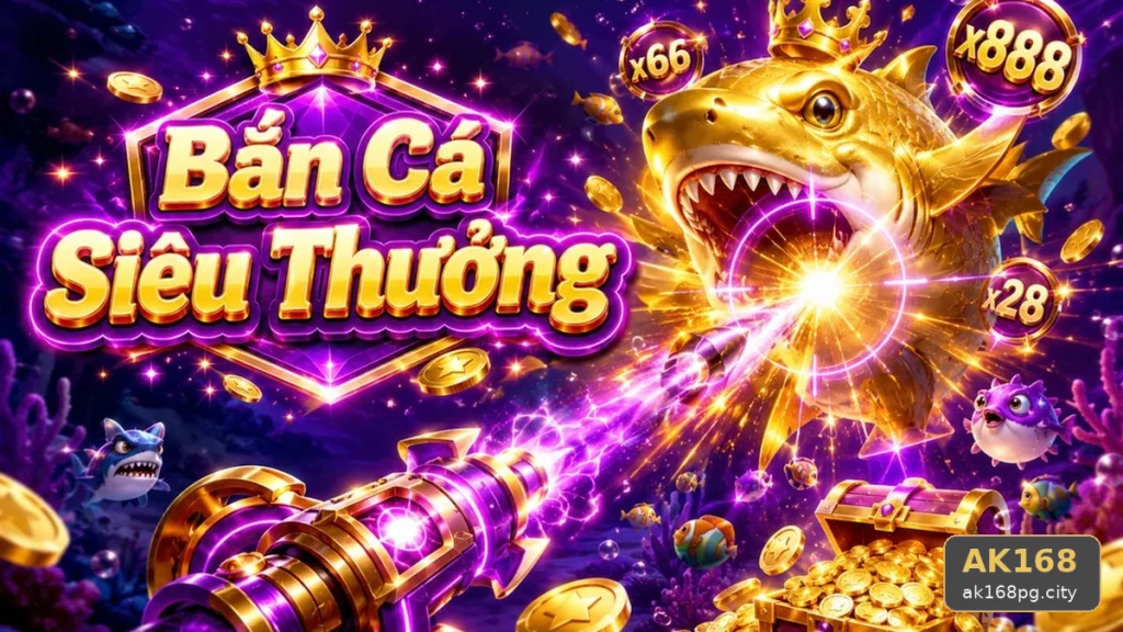 Bắn Cá AK168: Hướng Dẫn Người Mới Kiểm Tra Giao Diện Và Thông Tin Săn Thưởng Tại ak168pg.city