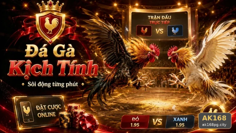 Đánh Giá Trải Nghiệm Đá Gà AK168 Trên Điện Thoại: Quản Lý Phiên Chơi Tại ak168pg.city