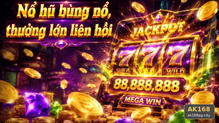 Hướng Dẫn Người Mới Kiểm Tra Giao Diện Nổ Hũ, Slot Và Jackpot AK168 Trên ak168pg.city